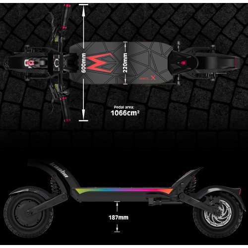 Mantis X PLUS 2X500W 48V/18.2Ah