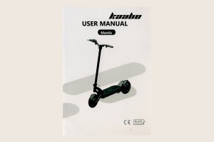 Kaabo Mantis 8/10 User Manual