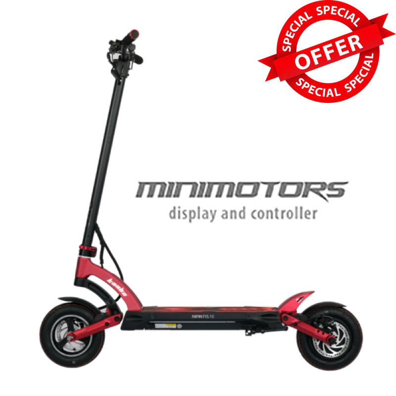 Mantis 10  Single  800W 48V 18,2Ah >1600W max Minimotors Υδραυλικά φρένα.